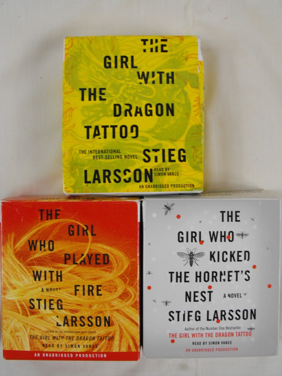The Girl with the Dragon Tattoo Trilogy by Stieg Larsson Unabridged
