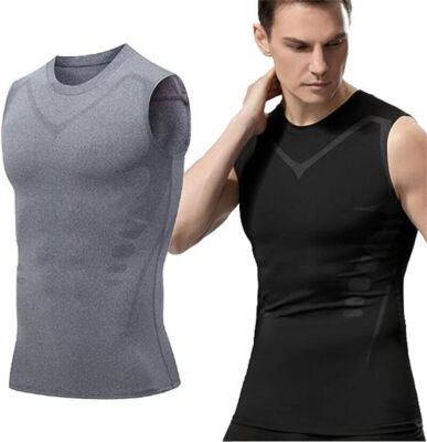 2023 New Version EXPECTSKY Ionic Shaping Vest, for Men To Build a Perfect Body A