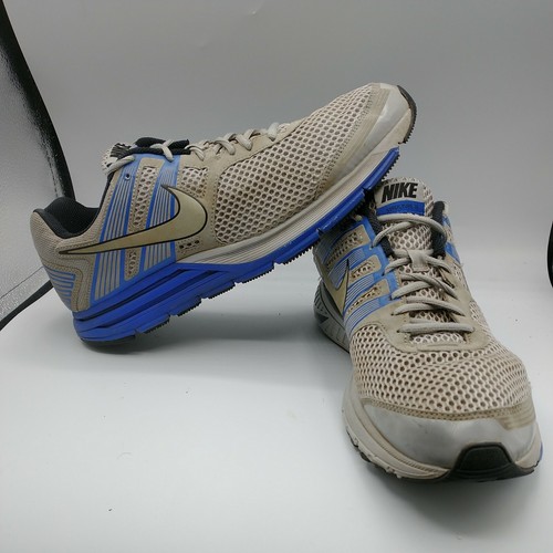 Nike Mens Zoom Structure 16 536843-001 Gray Blue Running Shoes Sneakers Sz  12.5 | eBay
