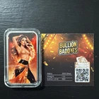 Bullion Baddies 1 oz silver bar "Sexy Camille Candela" Backstage Seduction W/COA