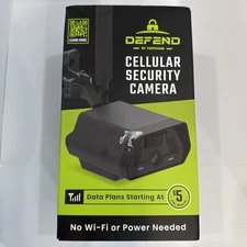 Brand New Tactacam Defend Cellular Security Camera DFD-GRD01
