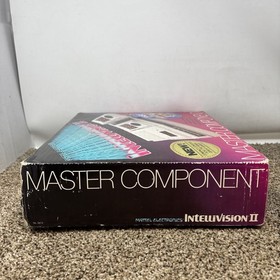 Mattel Intellivision II Console Complete in Box Controllers Cables Tested