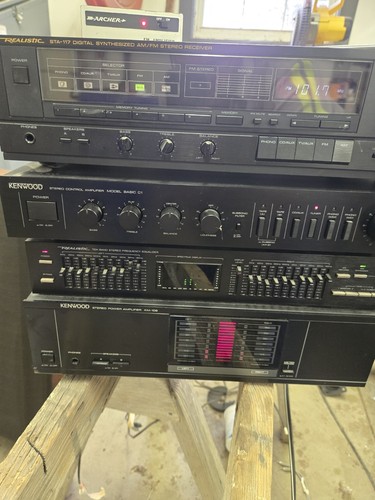 Realistic/Kenwood Stereo System