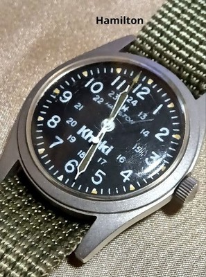 Hamilton First Generation Khaki Early 1980s 921980 Manual Winding Mens
