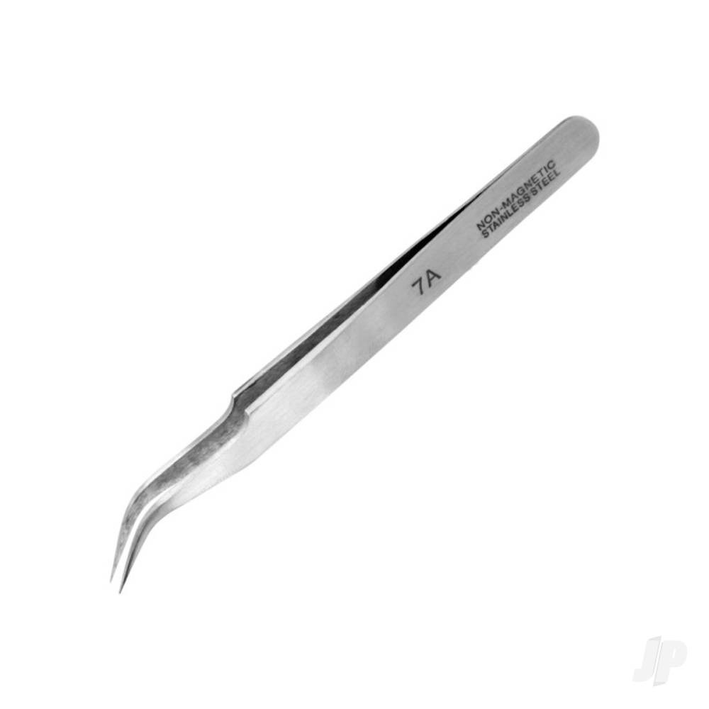 Modelcraft 7 Stainless Steel Tweezers (PTw2185/7) SHSPTW2185-7 - Image 2