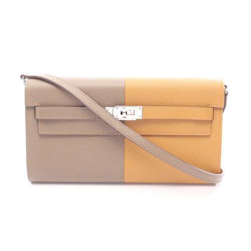 Hermes Kelly Shoulder Bag Brown #RCB4232