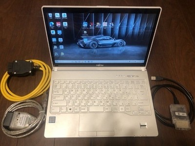 2025.12 Benz Xentry Openport + 2026 BMW ISTA 2-in-1 PC + Connection cable set