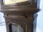 Vintage THE PRINCETON BY BOYCO INC MANTEL CLOCK FAUX WOOD WORKS — photo 6