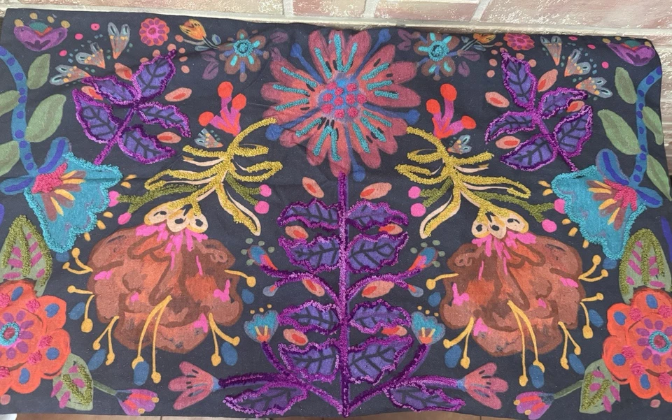 Juego de 2 fundas de almohada NATURAL LIFE Catalina Midnight Garden King Foto 2 de 4