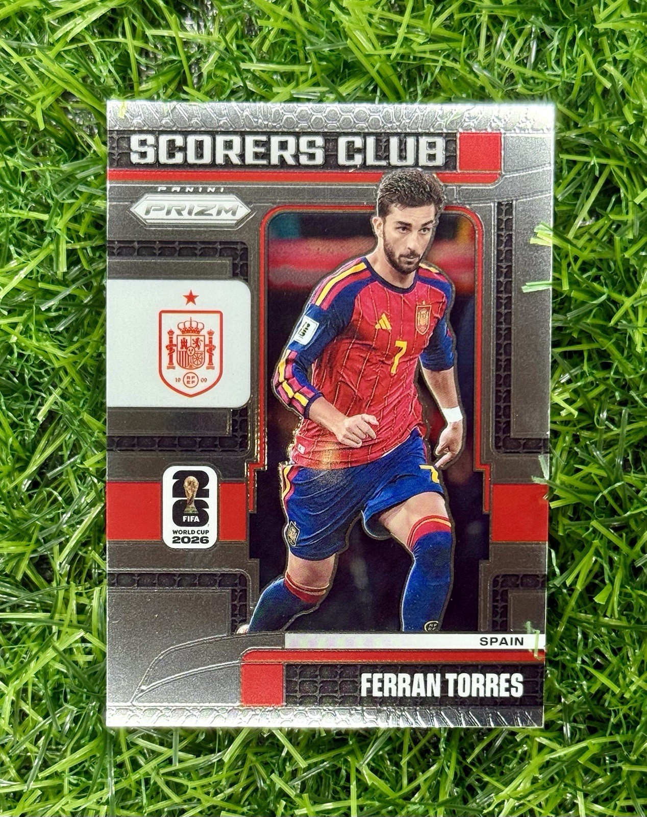 2026 Prizm FIFA World Cup Scorers Club Insert Ferran Torres