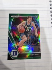 2021-22 Prizm Draft Picks Basketball Matthew Hurt Green Prizm Refractor RC #34