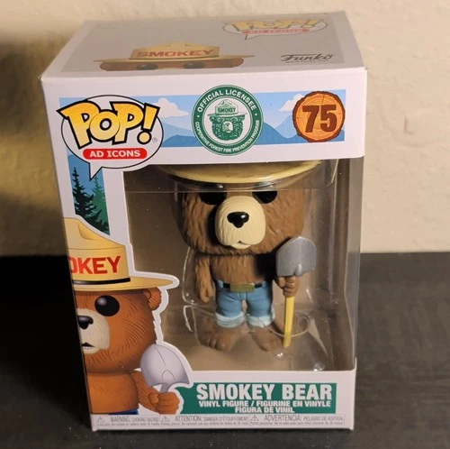 Funko Pop! Ad Icons Smokey Bear Vinyl Figure #75 DRM191121 Ad Icons Theme