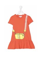 Marc Jacobs Kids graphic print flared T-shirt dress