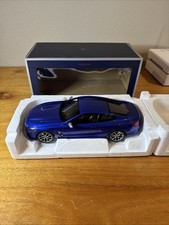 Norev 1:18 BMW M850I 2019 Diecast Model Cars Blue Metallic Beauty.