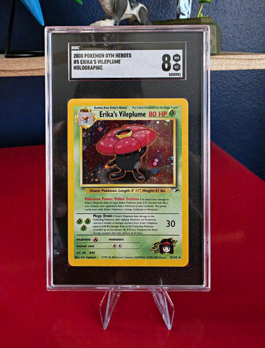 Erika's Vileplume (Unlimited) graded SGC 8 for sale on eBay