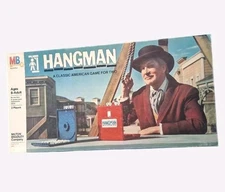 Milton Bradley Vintage Hangman Board Game C.a. 1976