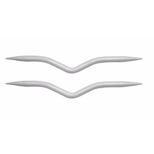 KnitPro Aluminium Zopfnadeln - 6 mm und 8 mm