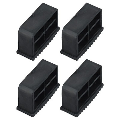 4Pcs Non Slip Ladder Foot Pads with Enhanced Stability for All Ladders