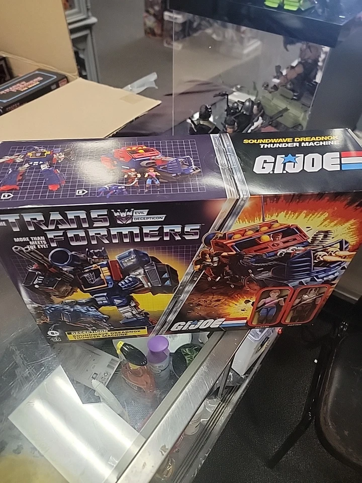 Decepticon Soundwave Dreadnok Thunder Machine | G.I. Joe | Transformers NISB - Image 2 of 4