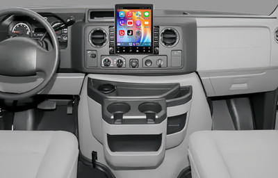 9.7'' CarPlay For 09-14 Ford E-250 E-150 E-350 Car Stereo Radio Android 15 2+32G