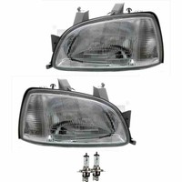 Scheinwerfer Set Rechts & Links H4 FüR Renault Clio I B/C57_ 5/357_ Inkl. Lampen