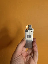 Vintage Thorens Switzerland Press Lever Lighter