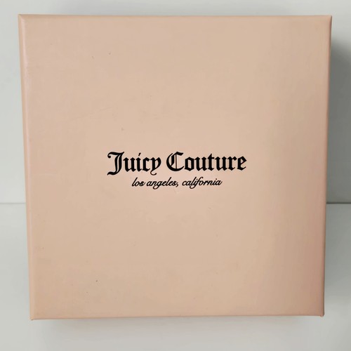 NEU JUICY COUTURE GOLD ARMBAND mit KRONE CHARM Strass & PERLE Ohrringe SET - Bild 2 von 2