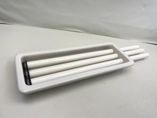 TRACKER ROD HOLDER WITH BOX 83" X 14 3/8" X 5" OFF WHITE MARINE BOAT