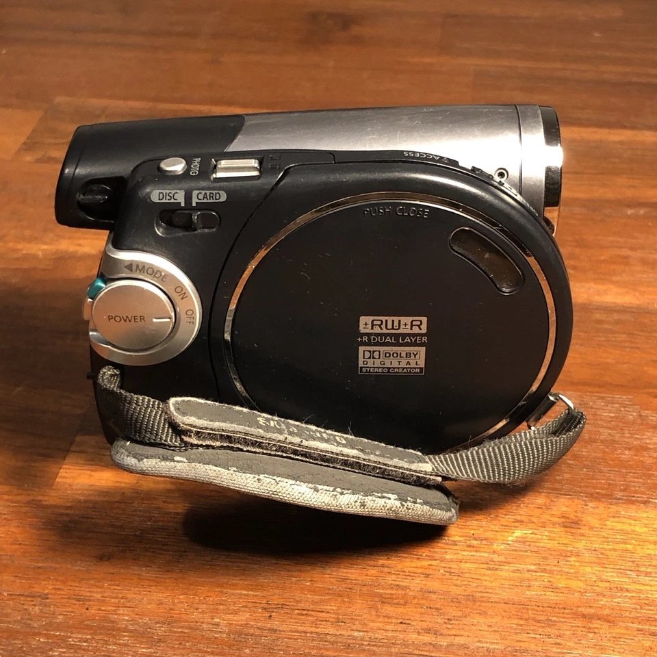 Samsung VP-DC173 Compact Mini DVD Camcorder Silver - Read Description - Photo 2/4
