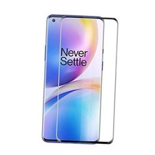 for OnePlus 8 Screen Protector Tempered Glass, 3D Curved Full Coverage Scratch