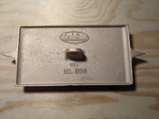 MARSHALLTOWN Solid Bronze 8" x 4.5" Walking Groover NO.836 Vintage (USA)