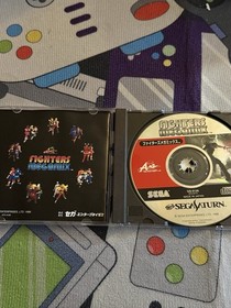Fighters Megamix (Sega Saturn) (NTSC-J) Complete with Warranty Card - US Seller