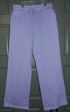 Girls PURPLE - Lilac Size 10/12 Fleece Flare Leg Jogger Pants by Extremely Me