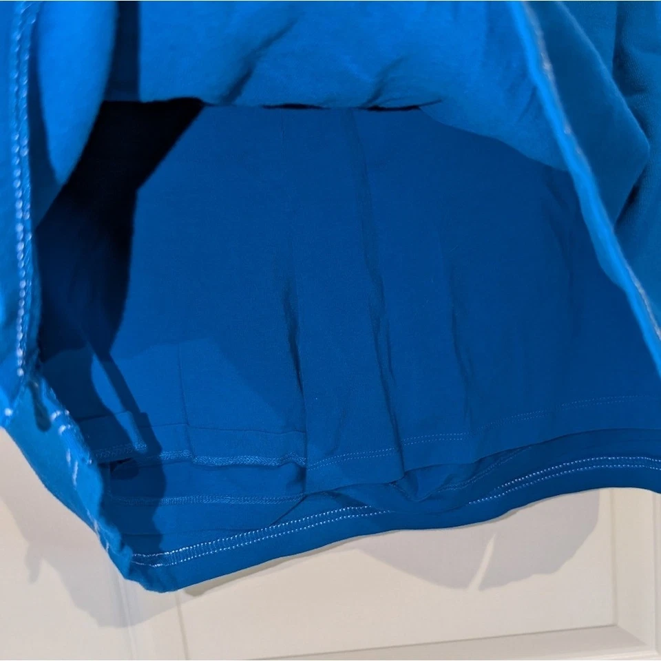 Anne Klein Sport Skort Blue Size XL Skirt Shorts Pull On Drawstring - Imagem 3 de 4