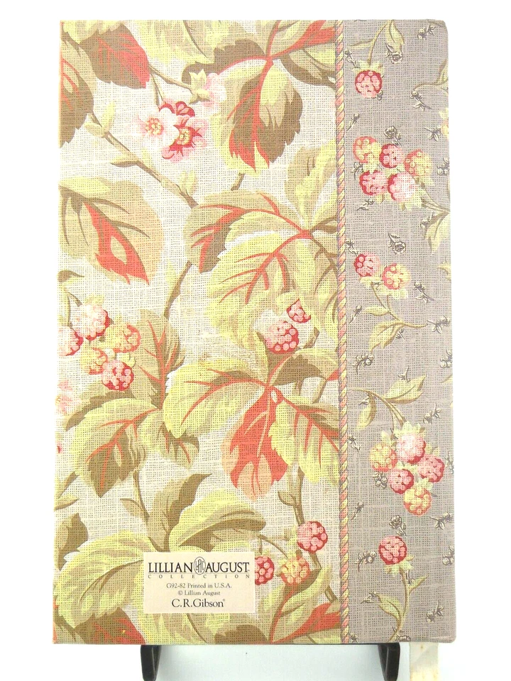 C. R. Gibson Lillian August Collection Lined Journal with Padded Cover **READ** - Image 2 of 4