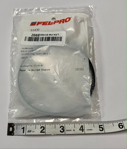 Fel-Pro 61436 Fuel Injection Throttle Body Mounting Gasket Made in USA New - Foto 3 di 6