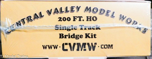 Central Valley HO #1901 (200' Single Track Parker Truss Bridge Kit) Plastic - Picture 2 of 2