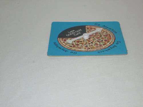 Teenage Mutant Ninja Turtles Pizza Power Board Game 1987 Replacement Spinner - Picture 2 of 5