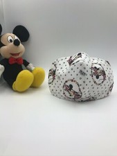NEW Mickey Mouse Adult Cloth Face Mask Filter Pocket Nose Wire 100 Cotton MICK3