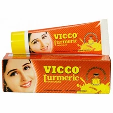 2No. Vicco Turmeric Skin Cream for Fairness, Scars, Acne, Pimples & Burns - 30Gm