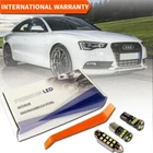 Audi A5 LED Interior Kit Premium Set 12 SMD Bulbs White Error Free B8 S5 RS5