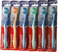 12 Pack Colgate Wave Toothbrushes, Soft, Compact Head, Adult