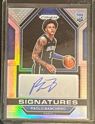 2022-23 Panini Prizm Paolo Banchero Silver RC Rookie 2022-23 Panini Prizm Paolo Banchero Silver RC Rookie