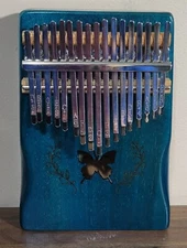 17 Key Kalimba Thumb Piano Wood Keyboard Music Instruments