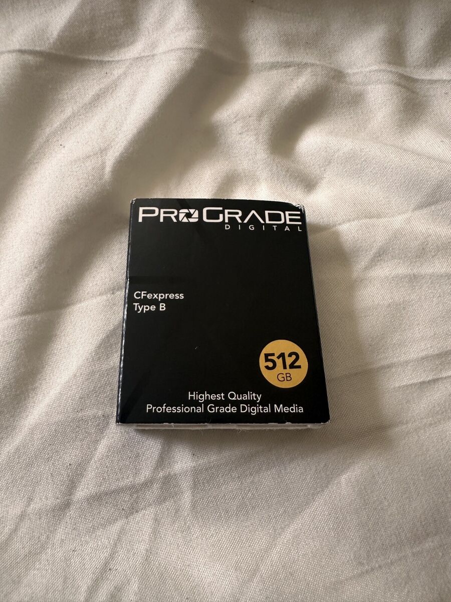 ProGrade Digital 512GB CFexpress 2.0 Type B Gold Memory Card ProGrade Digital 512GB CFexpress 2.0 Type B Gold Memory Card