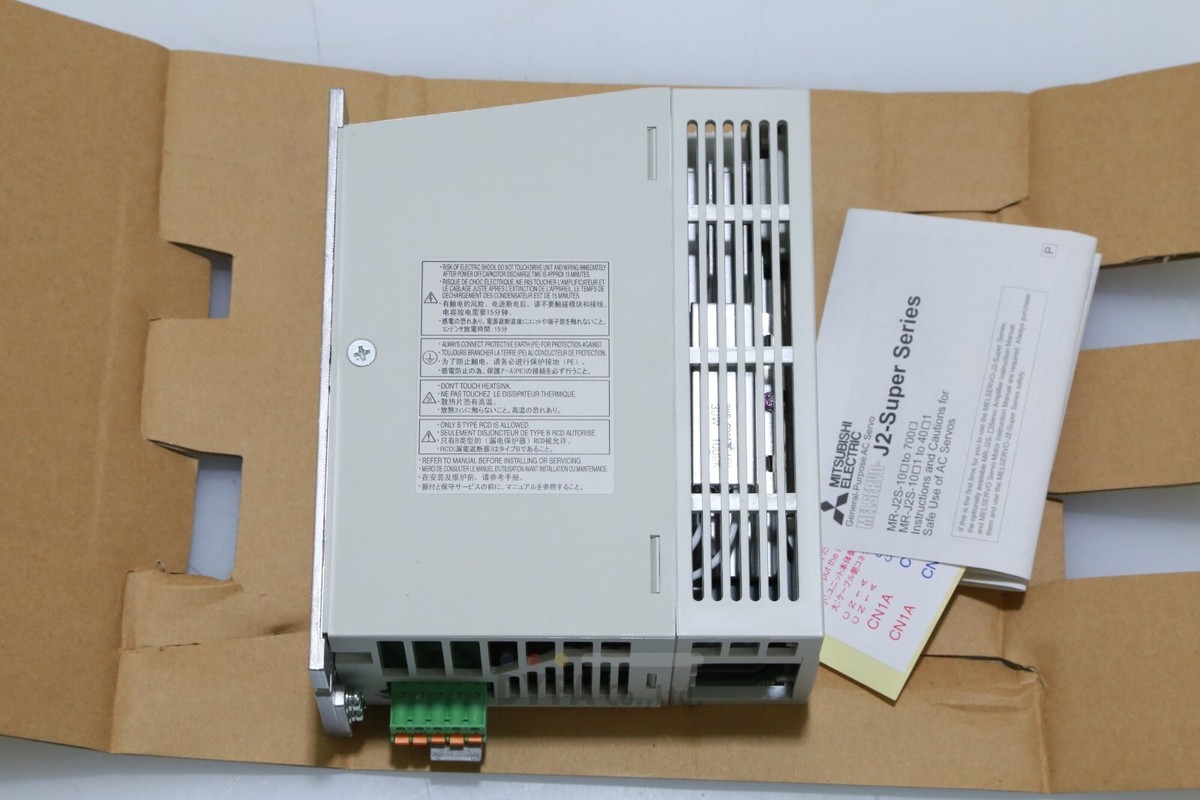 MITSUBISHI NIB MR-J2S-40A-EG 400W AC SERVO input DC283-326V DRV-I 