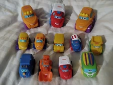 Tonka Lil Chuck And Friends Trucks Cars Lot; Hasbro, Playskool,  2004-2005