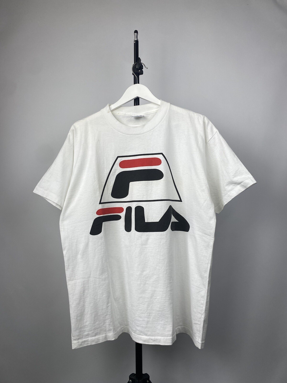 T shirt vintage uomo FILA con logo grande anni '90 taglia XL
