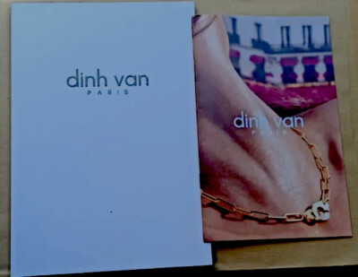 Dinh Van Schmuck Luxusbuch Zwei Kataloge Werbung 40 Seiten und 27