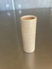 Eco-Friendly Kraft Paper Cosmetic Lip Balm Push-Up Tubes, .3 fl oz